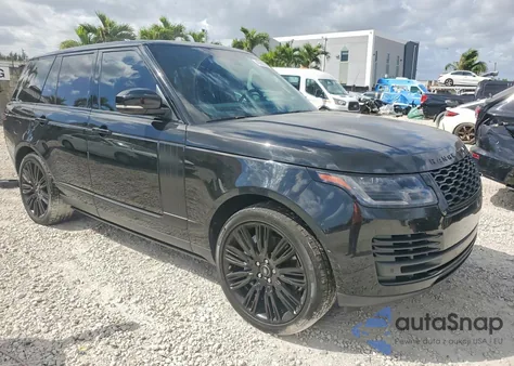 2019 Land Rover Range Rover Hse from USA, damaged, VIN SALGS2SV0KA542153